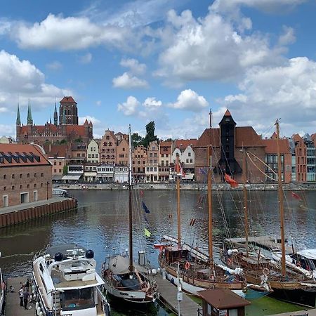 Apartamenty Centrum Nad Motlawa Z Widokiem Na Patio Z Balkonem Gdańsk Buitenkant foto