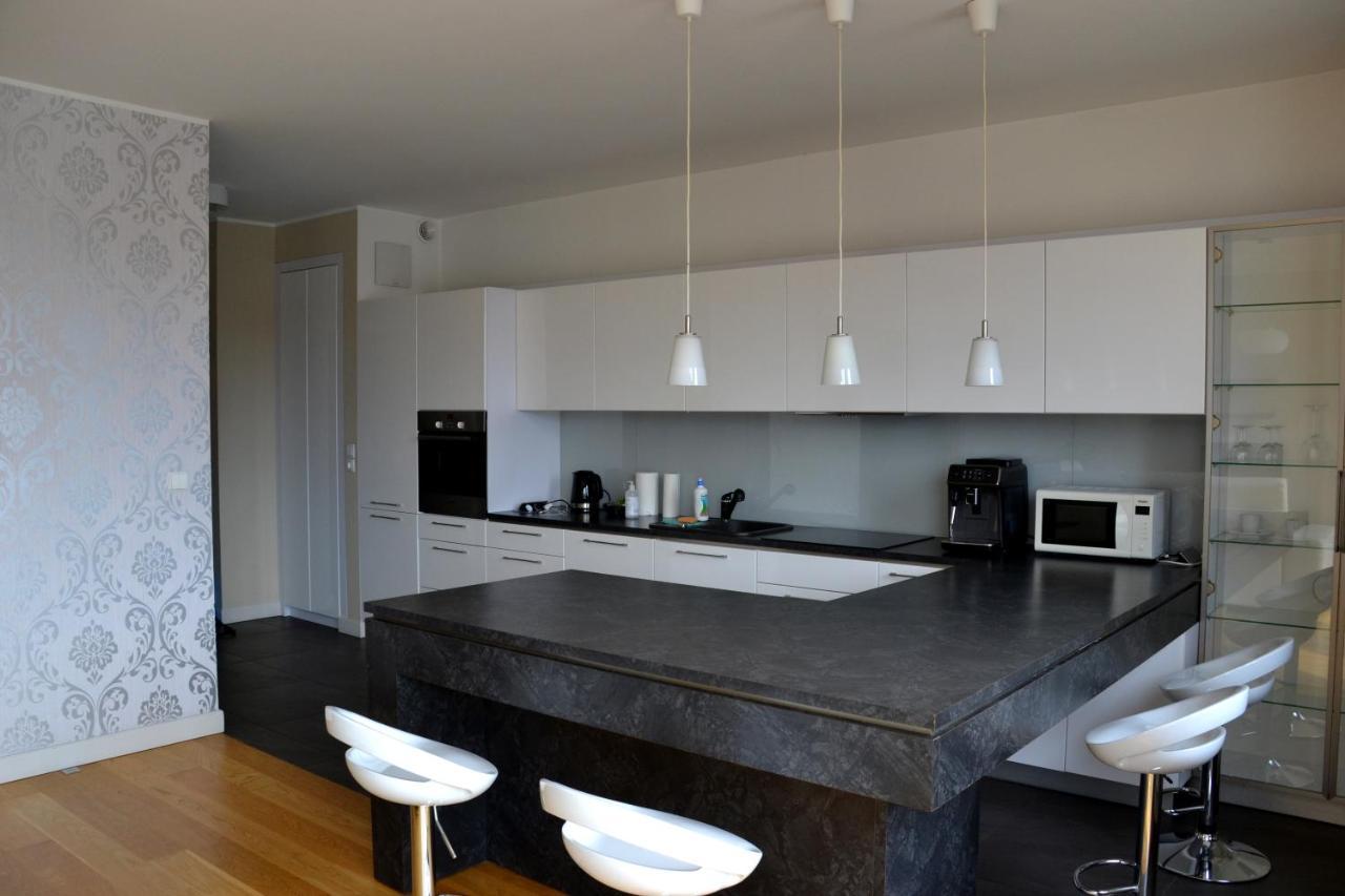 Apartamenty Centrum Nad Motlawa Z Widokiem Na Patio Z Balkonem Gdańsk Buitenkant foto