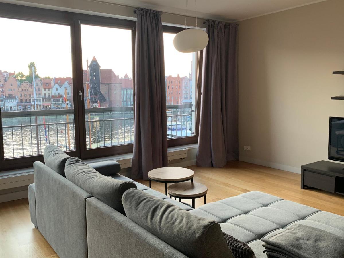 Apartamenty Centrum Nad Motlawa Z Widokiem Na Patio Z Balkonem Gdańsk Buitenkant foto