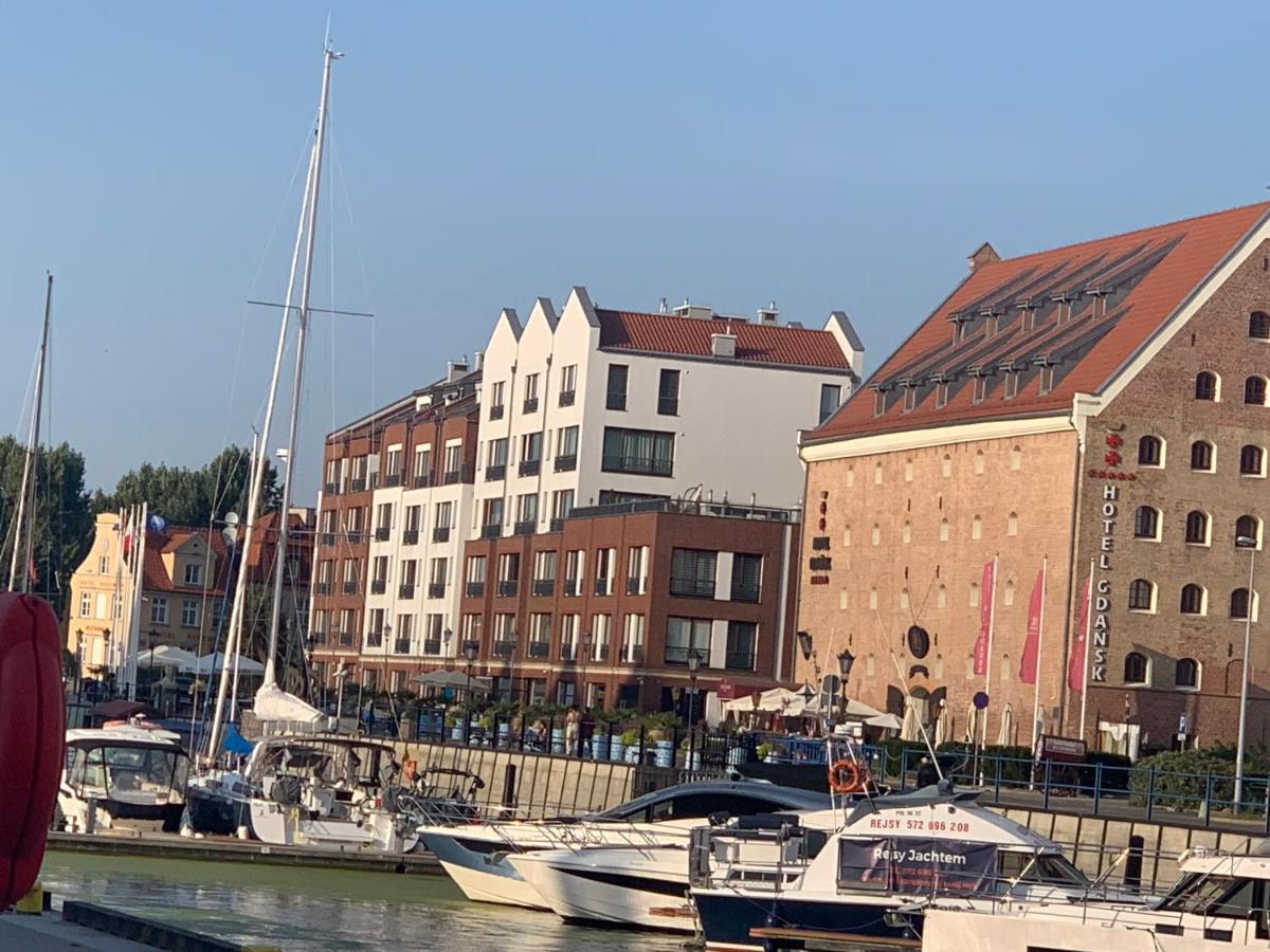 Apartamenty Centrum Nad Motlawa Z Widokiem Na Patio Z Balkonem Gdańsk Buitenkant foto